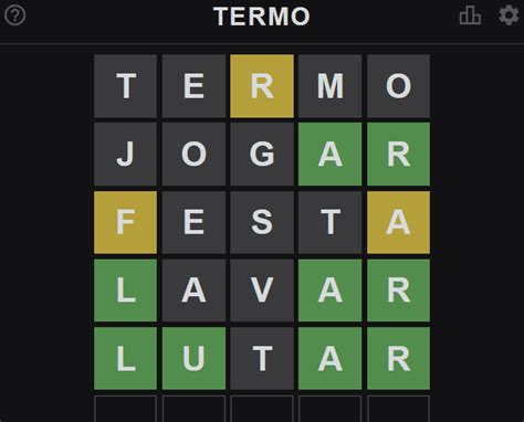 TERMO: Wordle Portugues